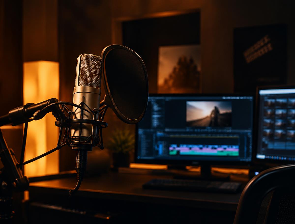 Estudio de locución y edición de TDC Producciones